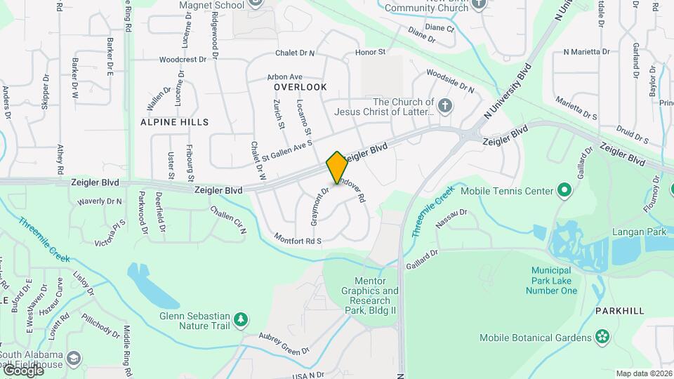 914 Graymont Dr Map and Location Details