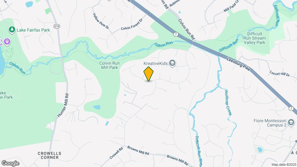 1345 Carpers Farm Way Map and Location Details