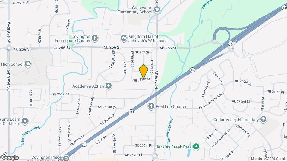 17817 SE 259th St Map and Location Details