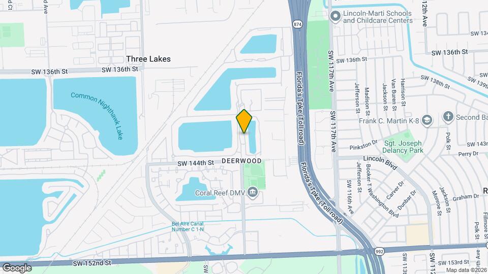 14207 SW 121st Pl Map and Location Details