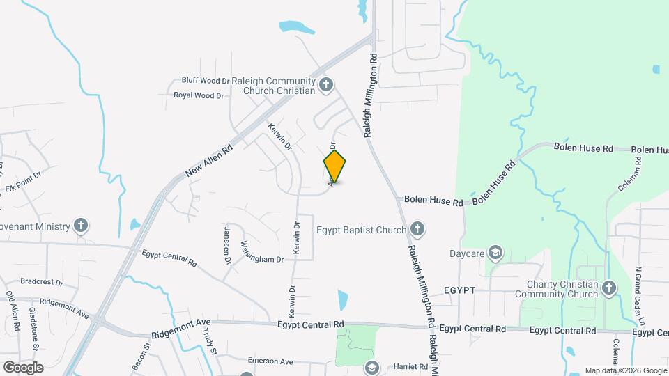 4591 Addington Dr Map and Location Details