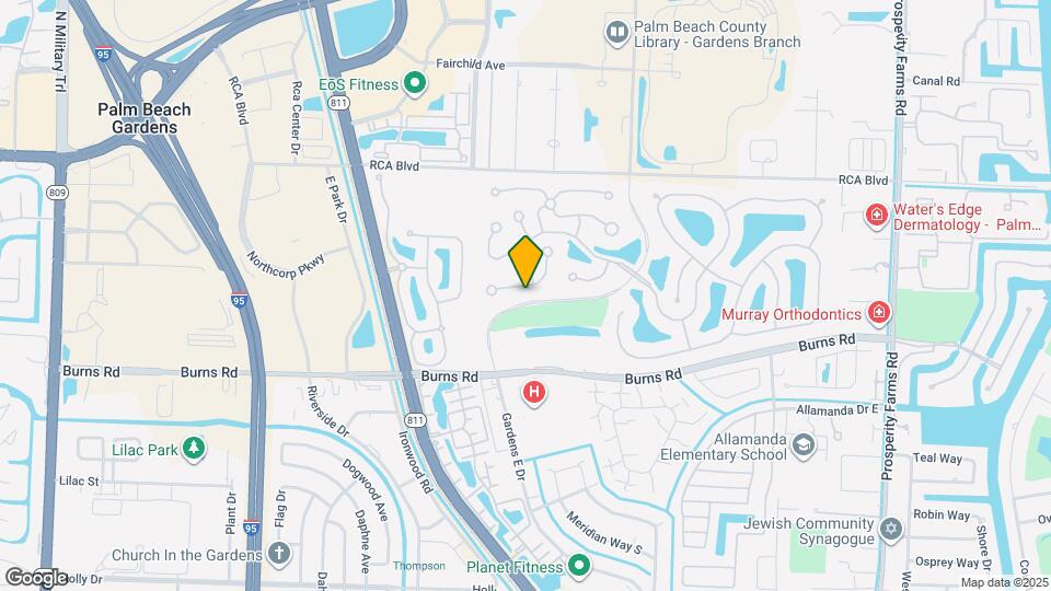 9303 Chapman Oak Ct Mapa y Detalles de la Ubicación