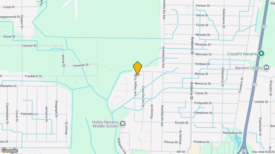 2162 Las Vegas Trail Mapa y Detalles de la Ubicación