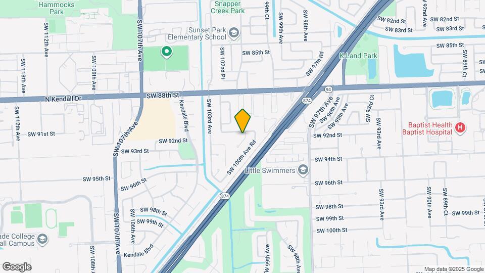 9130 SW 101st Ave Map and Location Details