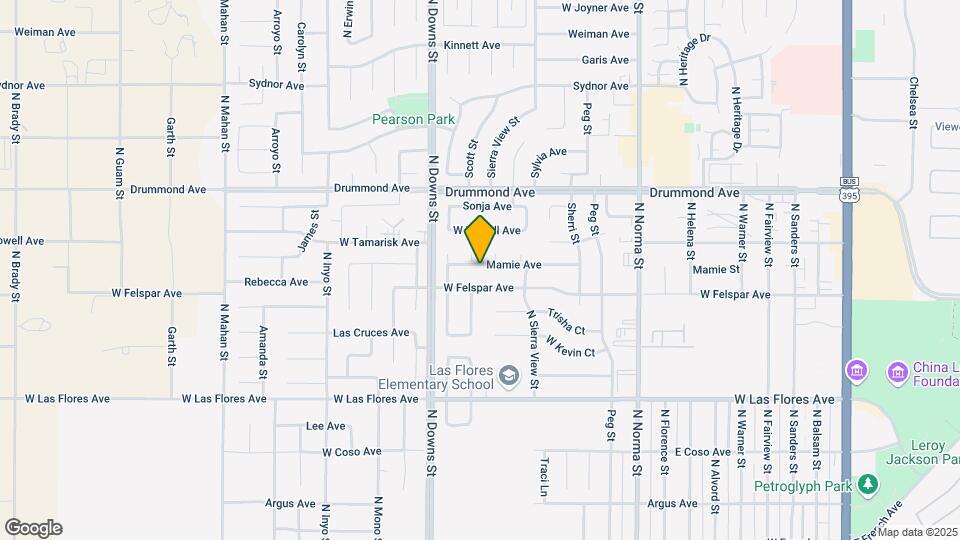 801 Mamie St Map and Location Details