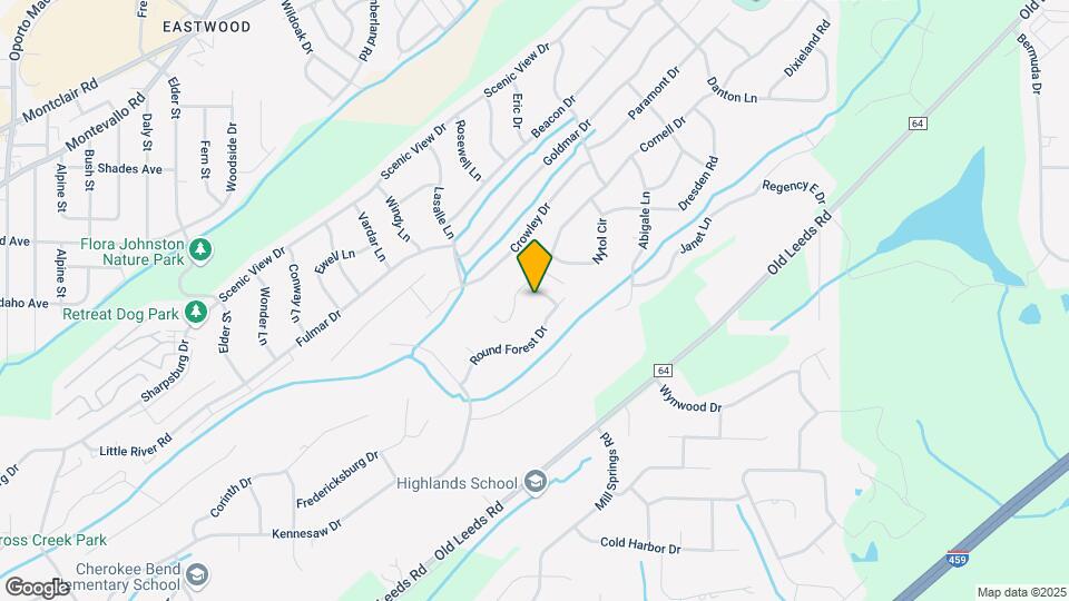 709 Stonewall Dr Map and Location Details