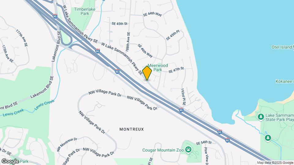 4737 W Lake Sammamish Pkwy SE Map and Location Details