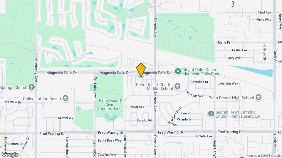 Portola Palms Mapa y Detalles de la Ubicación