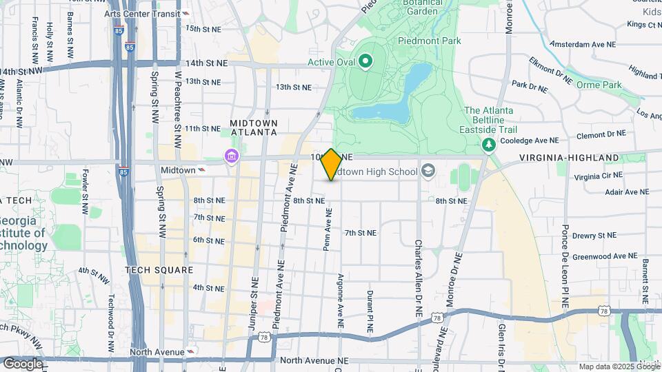 273 9th St NE Map and Location Details