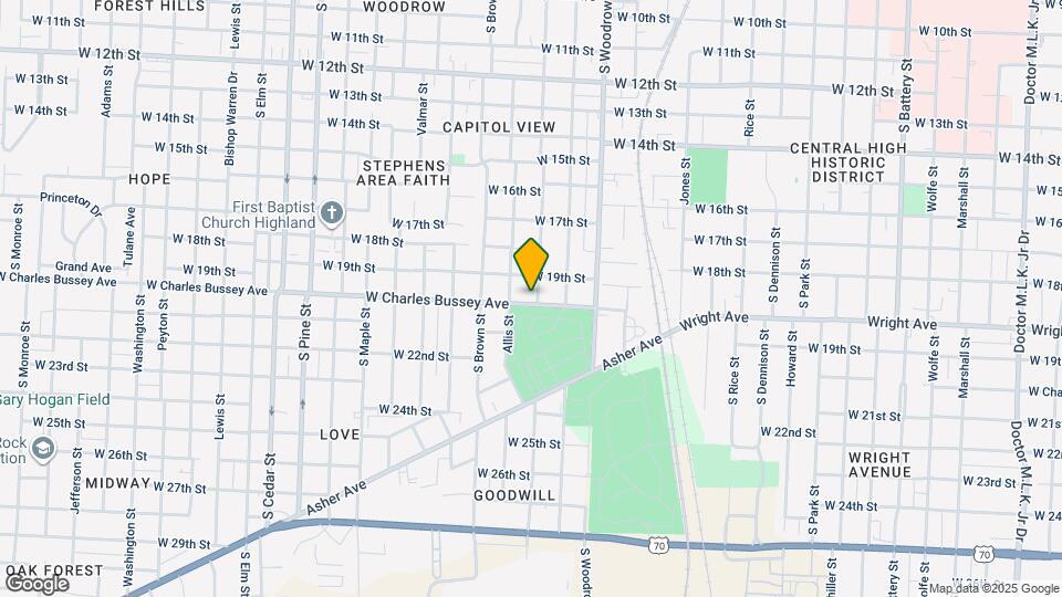 1922 Johnson St Map and Location Details