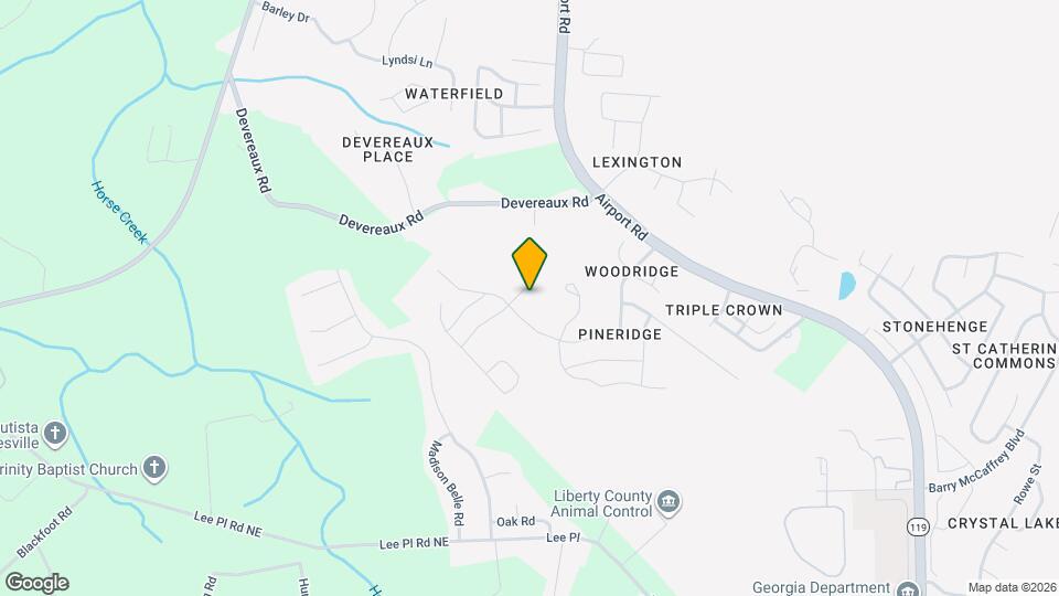1605 Longleaf Ct Map and Location Details