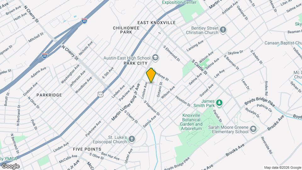 2761 Tarleton Ave Map and Location Details