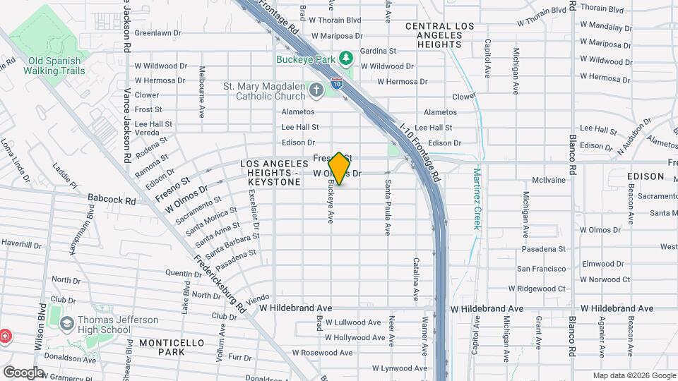 1628 Sacramento Map and Location Details