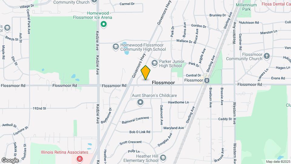 2909 Flossmoor Rd Mapa y Detalles de la Ubicación