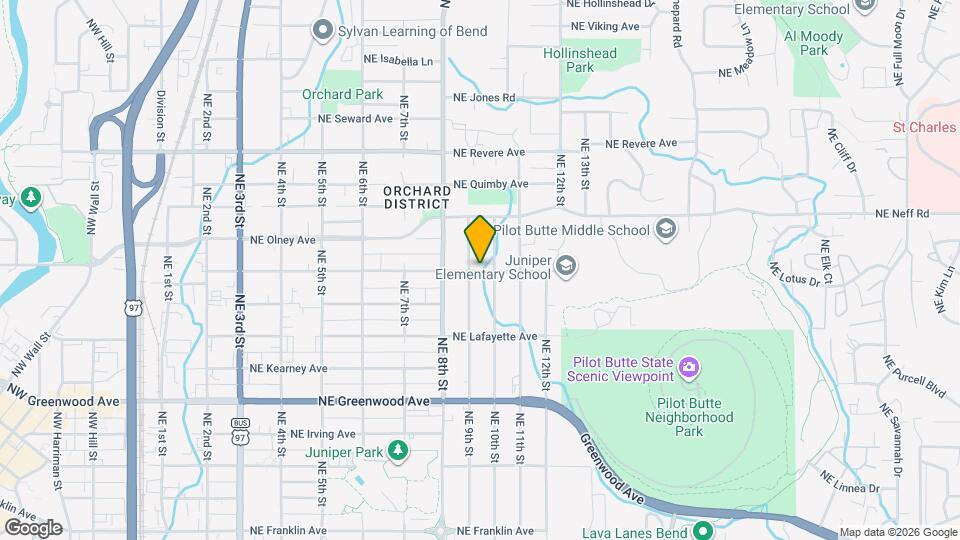 950 NE Norton Ave Map and Location Details