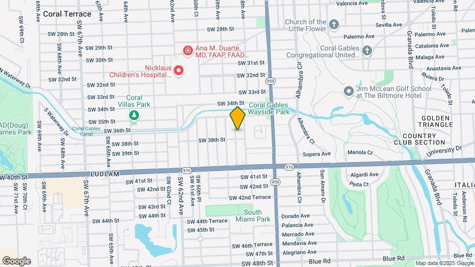 3715 SW 58th Ct Map and Location Details