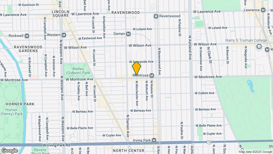 4400 N Winchester Ave Map and Location Details