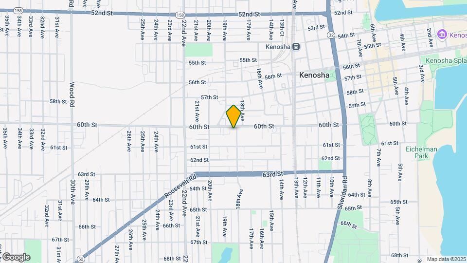 1805 60th St Map and Location Details