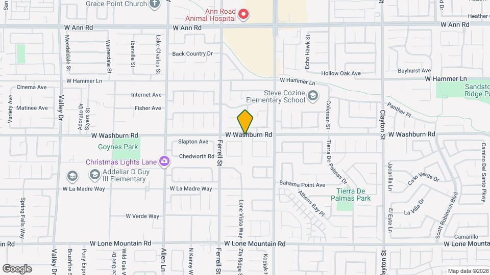 5142 Green Hollow St Map and Location Details