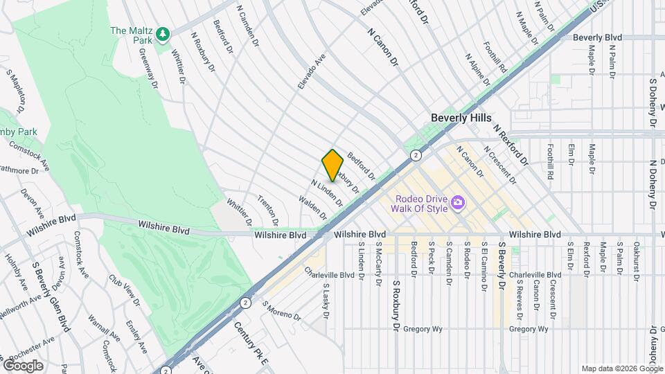512 N Linden Dr Map and Location Details