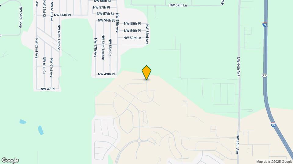 4829 NW 51st Ter Rd Map and Location Details