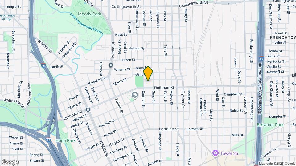 2422 Cochran St Map and Location Details
