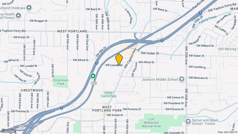 10406 SW 46th Pl, Unit 1 Map and Location Details