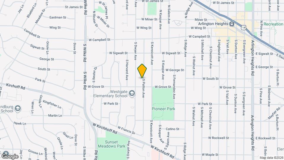 302 S Patton Ave Mapa y Detalles de la Ubicación