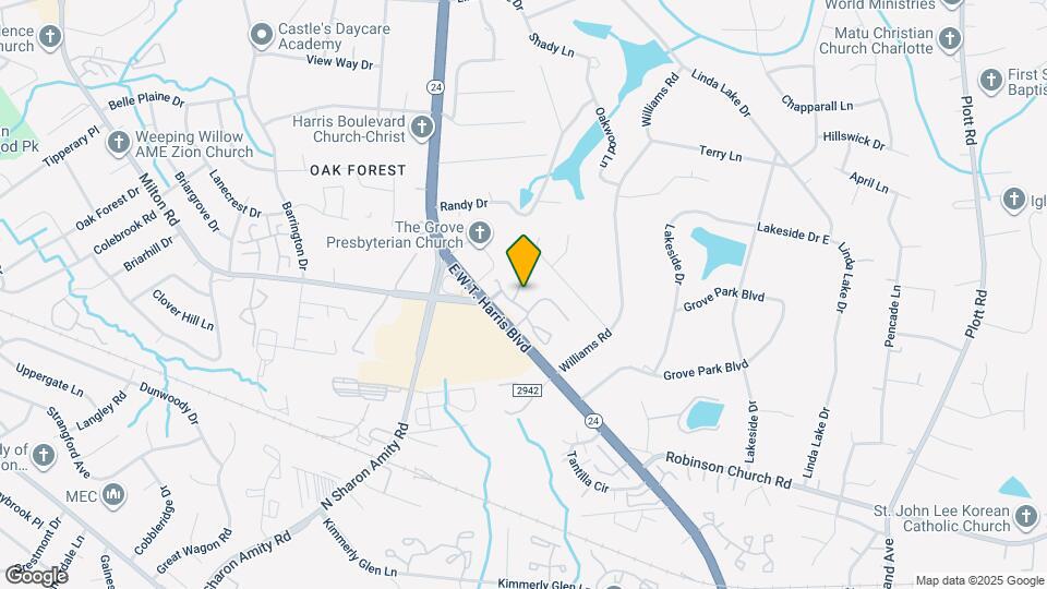 6165 Meadow Rose Ln Map and Location Details