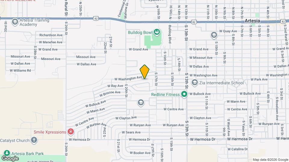 1806 W Ray Ave Map and Location Details