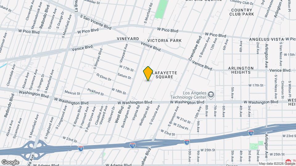 1749 Virginia Rd Map and Location Details