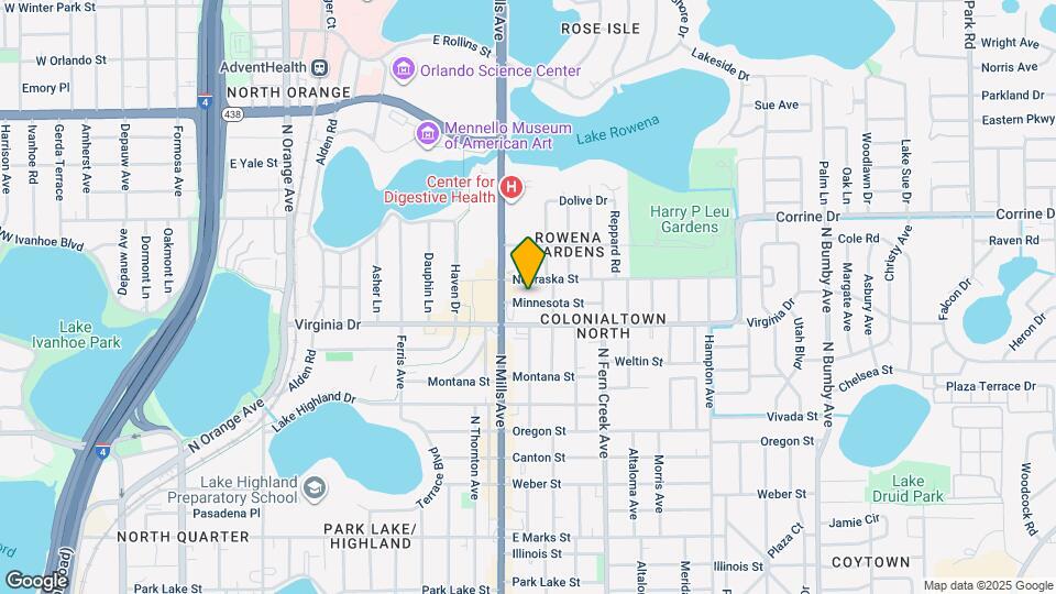 1225 Minnesota St Map and Location Details