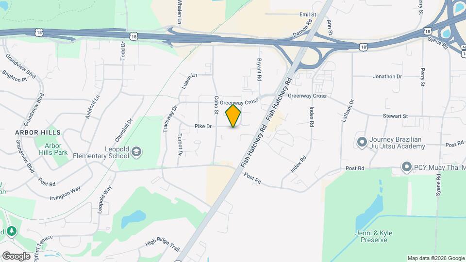 1917 Pike Dr, Unit 1 Map and Location Details