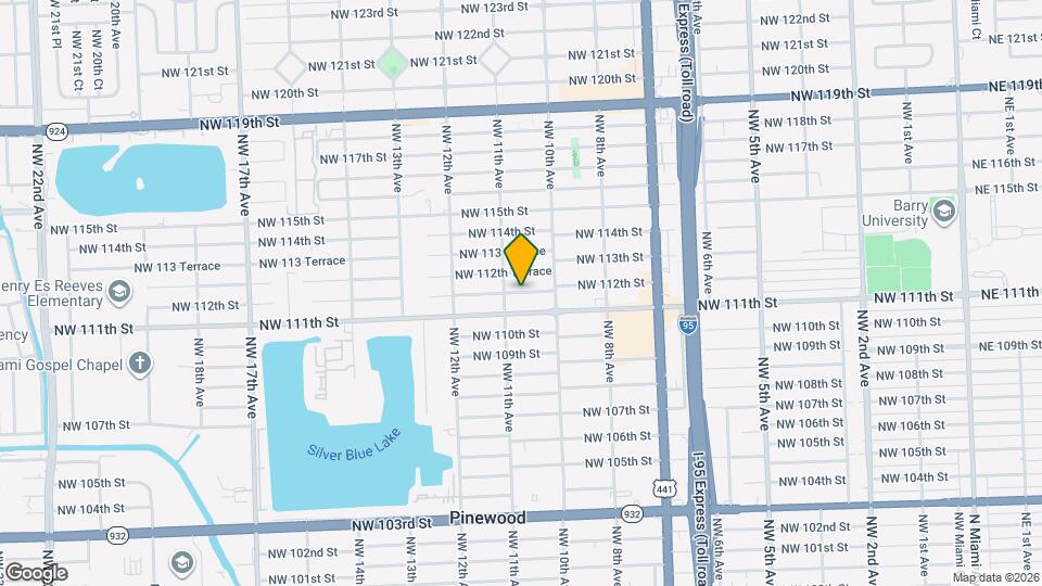 1068 NW 112th St Map and Location Details