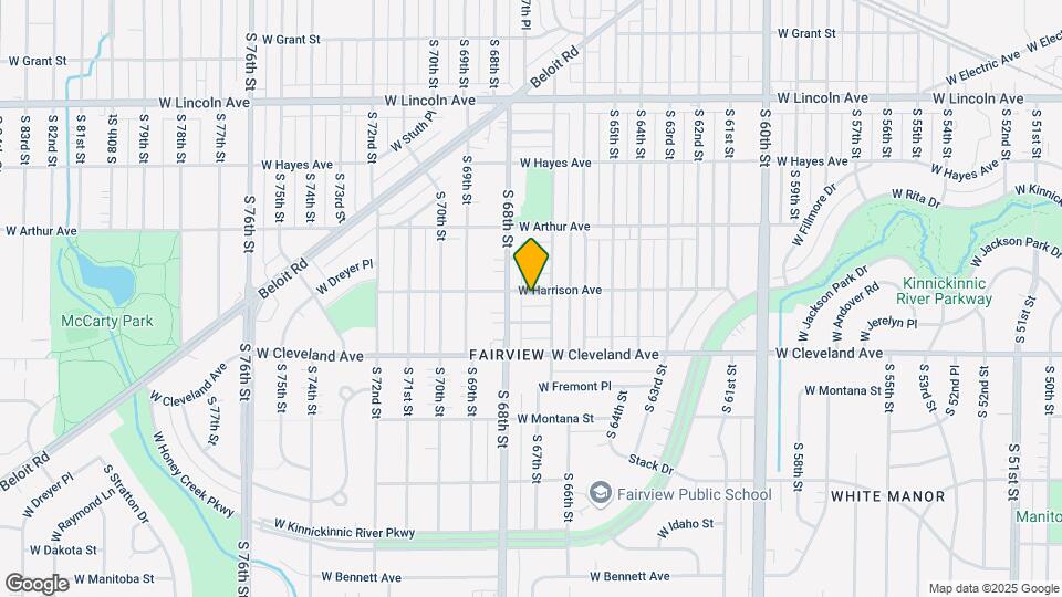 6725 W Harrison Ave Map and Location Details