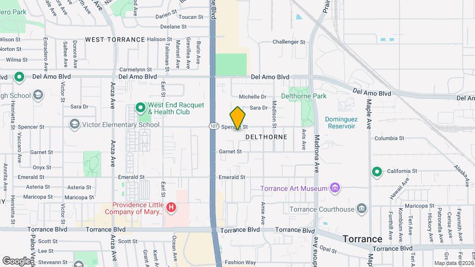 3708 Spencer St Mapa y Detalles de la Ubicación