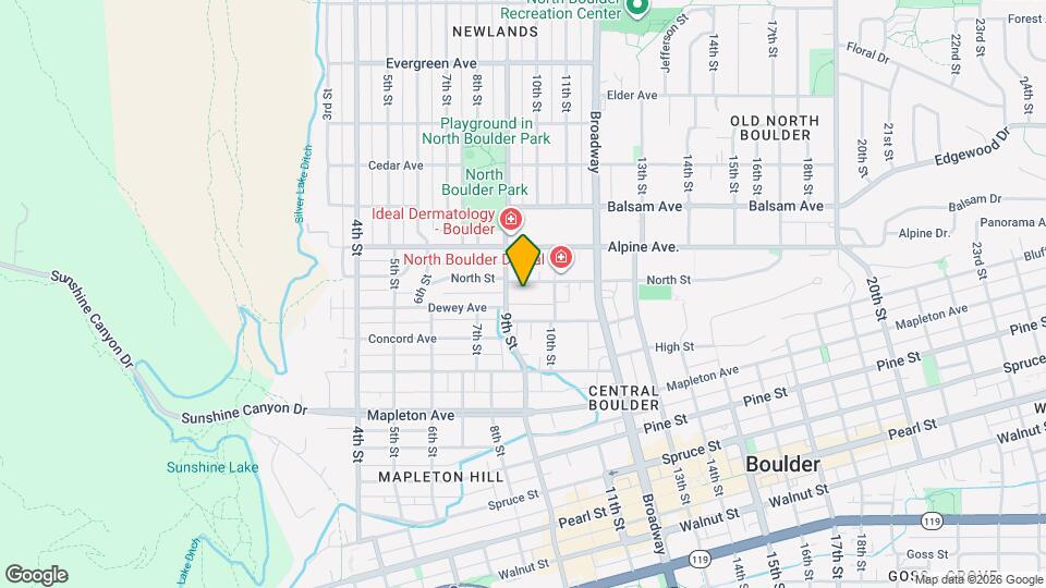 940 North St Map and Location Details