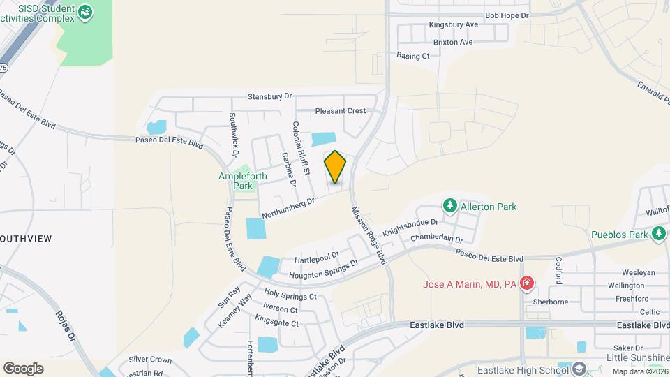 12405 Northumberg Dr Map and Location Details