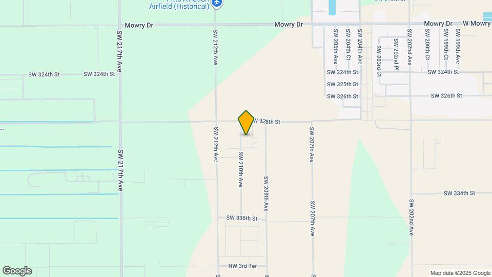 32970 SW 210th Ave Map and Location Details