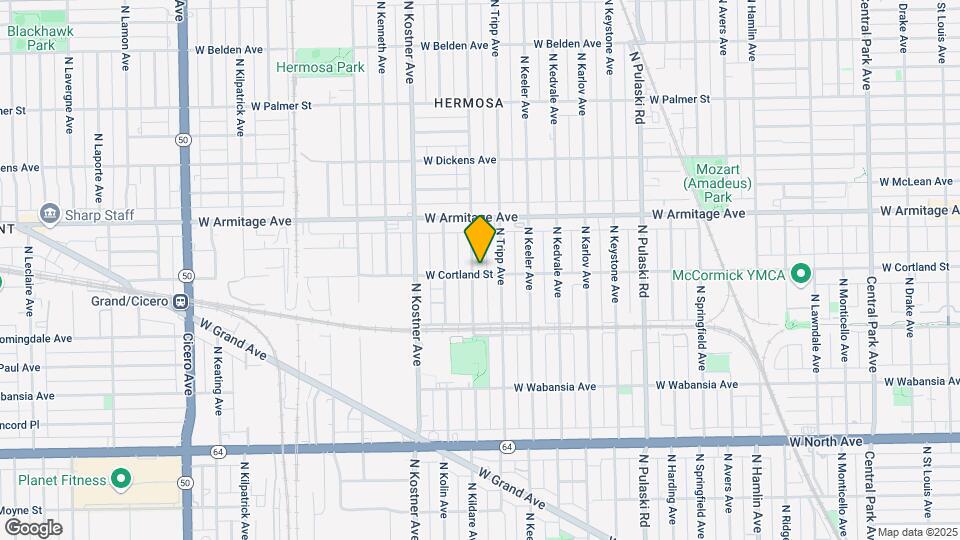 1903 N Kildare Ave Map and Location Details