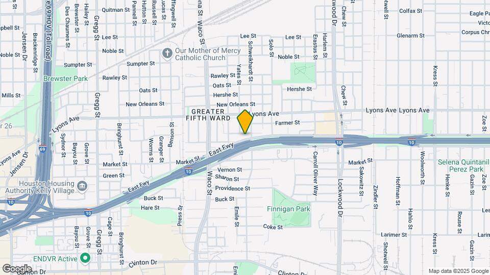 4619 Orange St Map and Location Details
