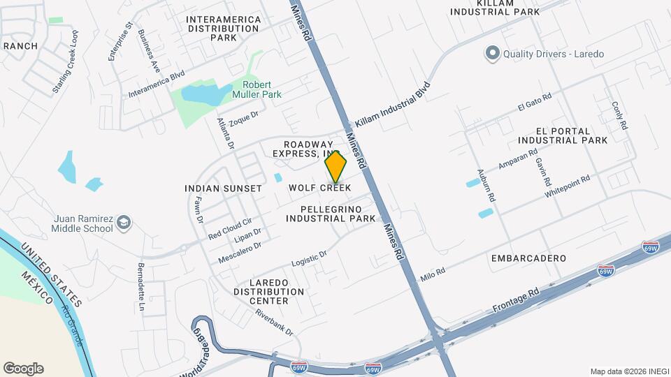 811 Wolf Creek Dr Map and Location Details