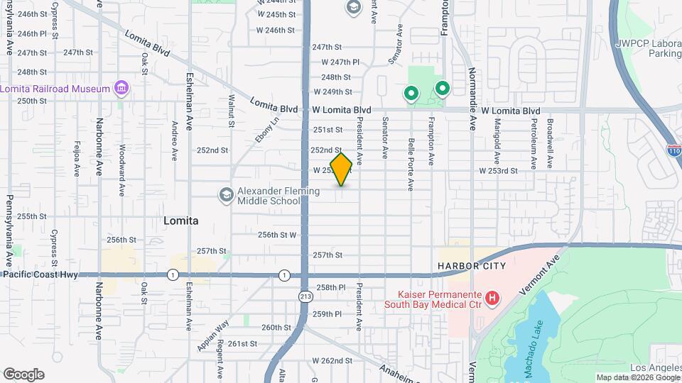 1630 254th St Map and Location Details