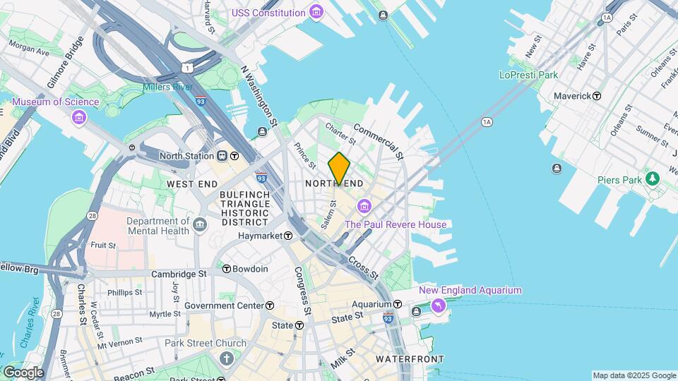 60 Prince St, Unit 9 Map and Location Details