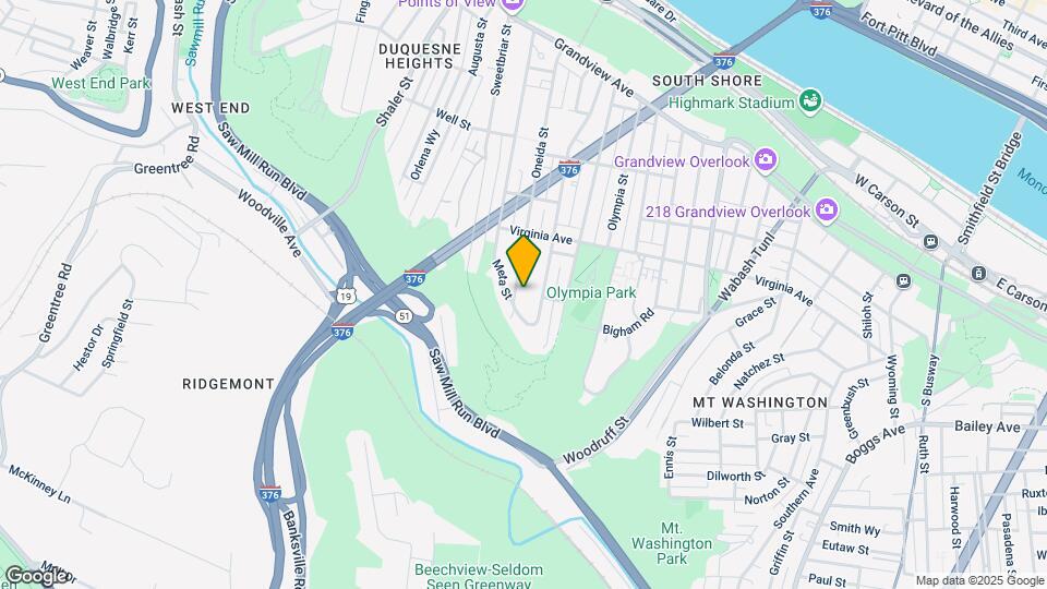 467 Oneida St-Unit -2nd Floor Map and Location Details