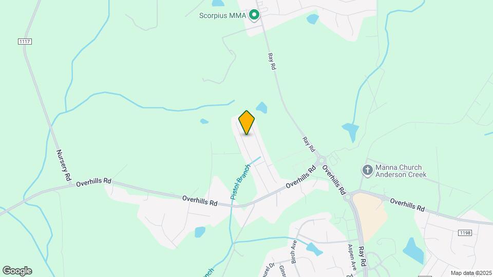 284 River Oak St Map and Location Details