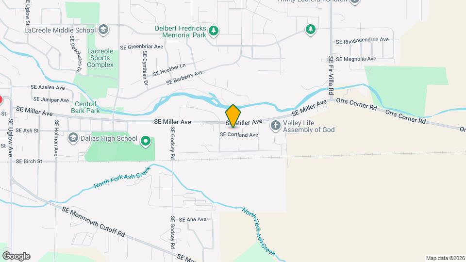 1610 SE Cortland Ave, Unit 1610 Map and Location Details