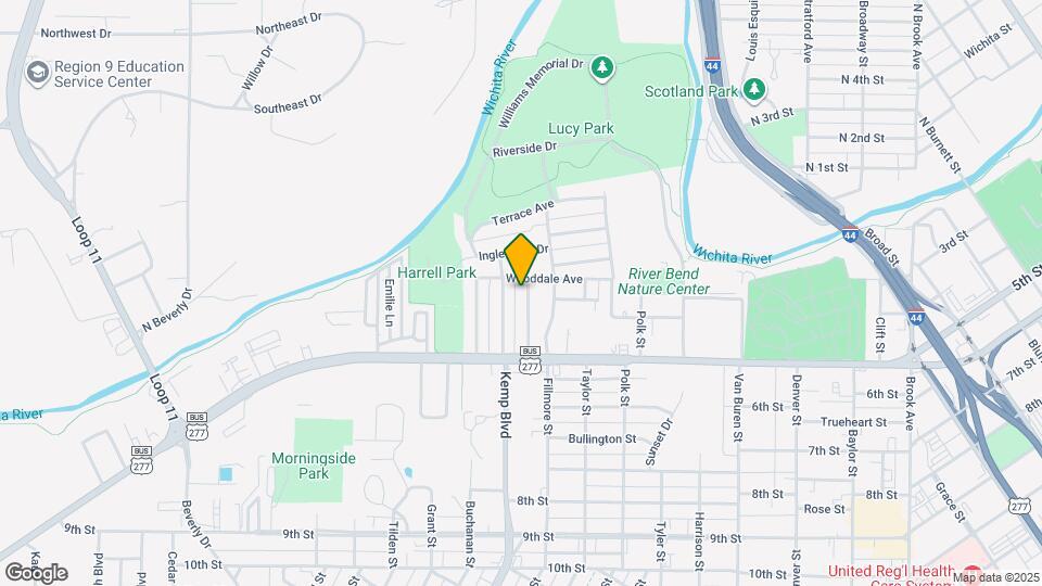 304 Rockwood Dr Map and Location Details