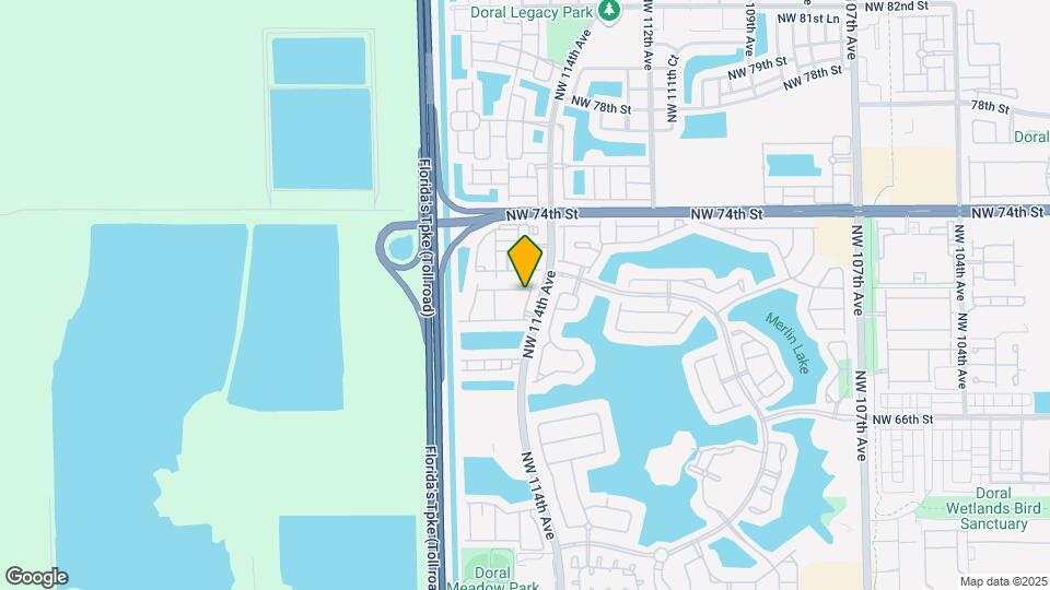 7042 NW 114th Ct Map and Location Details