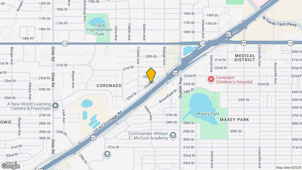 4513 22nd Pl Map and Location Details